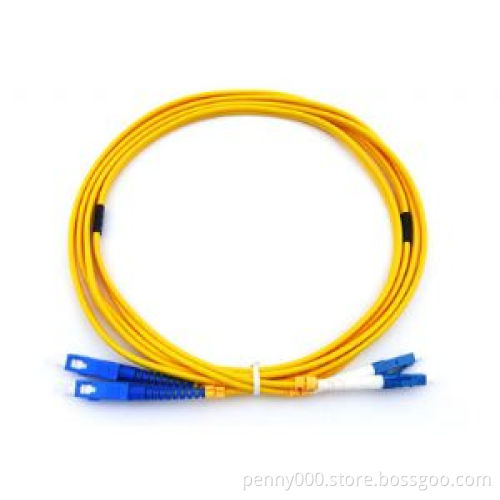 SC-LC singlemode duplex patch cord